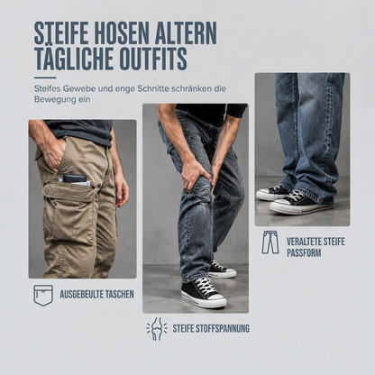 💞Top bewertet + 50% Rabatt!💞 Retro gewaschene Cargo-Jeans mit weitem Bein, Y2K High-Street-Denim-Hose mit Taschen