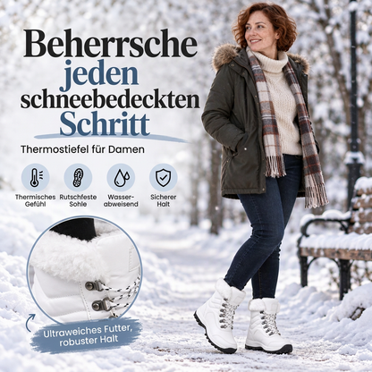 🔥Bestseller + 50% Rabatt!🔥 Damen Gemütliche Schnürschneestiefel