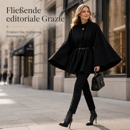 📢🎉50%Rabatt!!!🛍️✨Eleganter Damen-Cape-Mantel mit Stehkragen