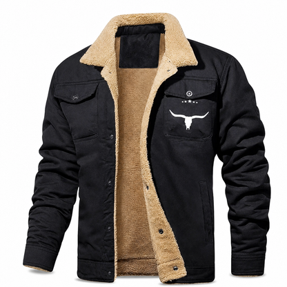 📢🎉50%Rabatt!!!🛍️✨Herren Casual Cargojacke mit Plüschfutter 🚚 Versandkostenfrei – nur heute! ✈️