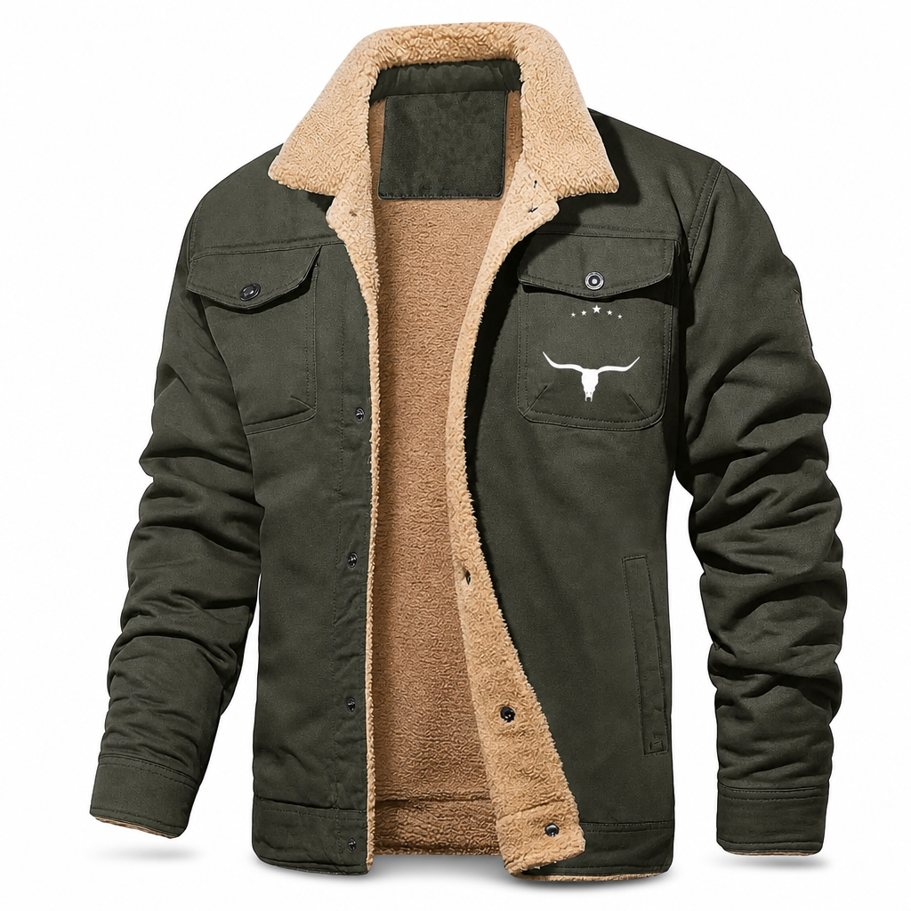 📢🎉50%Rabatt!!!🛍️✨Herren Casual Cargojacke mit Plüschfutter 🚚 Versandkostenfrei – nur heute! ✈️