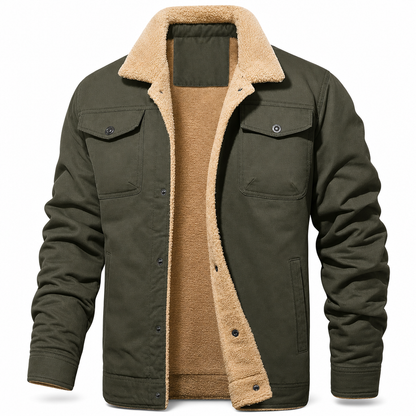 📢🎉50%Rabatt!!!🛍️✨Herren Casual Cargojacke mit Plüschfutter 🚚 Versandkostenfrei – nur heute! ✈️