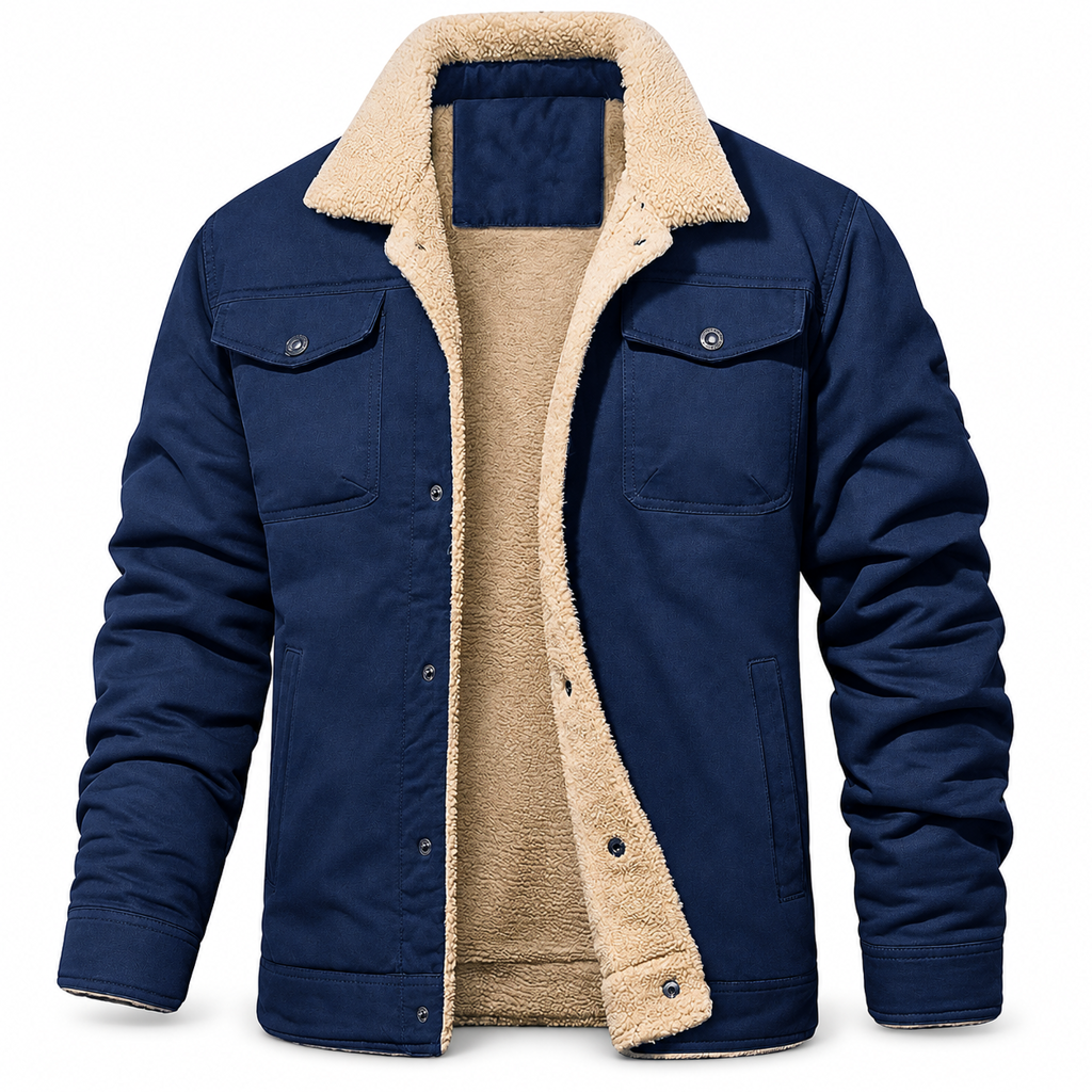 📢🎉50%Rabatt!!!🛍️✨Herren Casual Cargojacke mit Plüschfutter 🚚 Versandkostenfrei – nur heute! ✈️