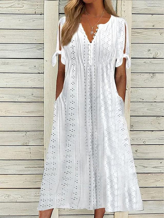 White lace dress - Emilia