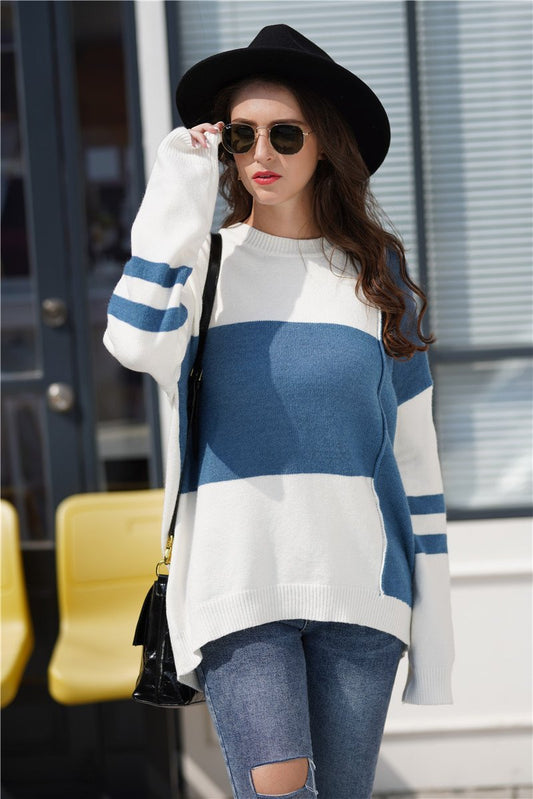 Pullover mit Schmetterlingen für den Winter